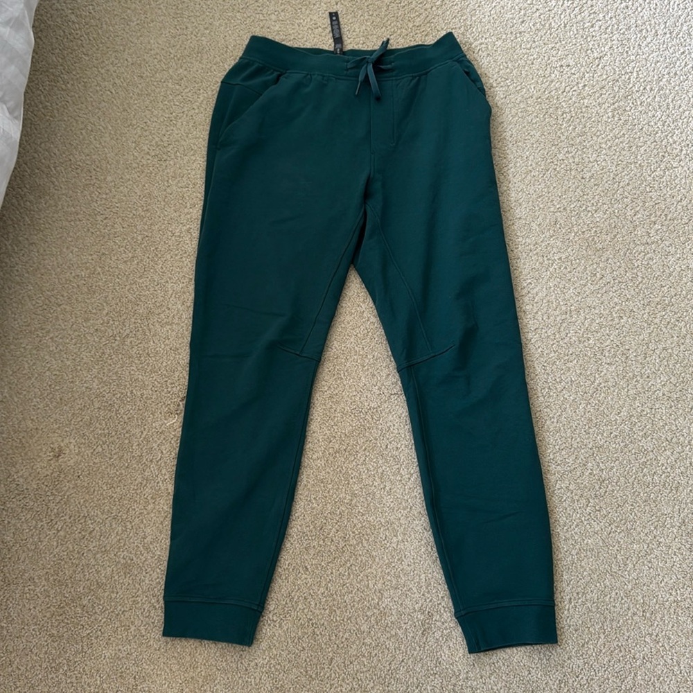 Lululemon City Sweat Joggers - Regular Length - Sz M - Green Jasper